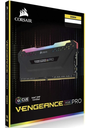 رم دسکتاپ DDR4 دو کاناله 3200 مگاهرتز CL16 کورسیر مدل VENGEANCE RGB PRO ظرفیت 32 گیگابایت