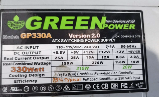 پاور GREEN GP330A