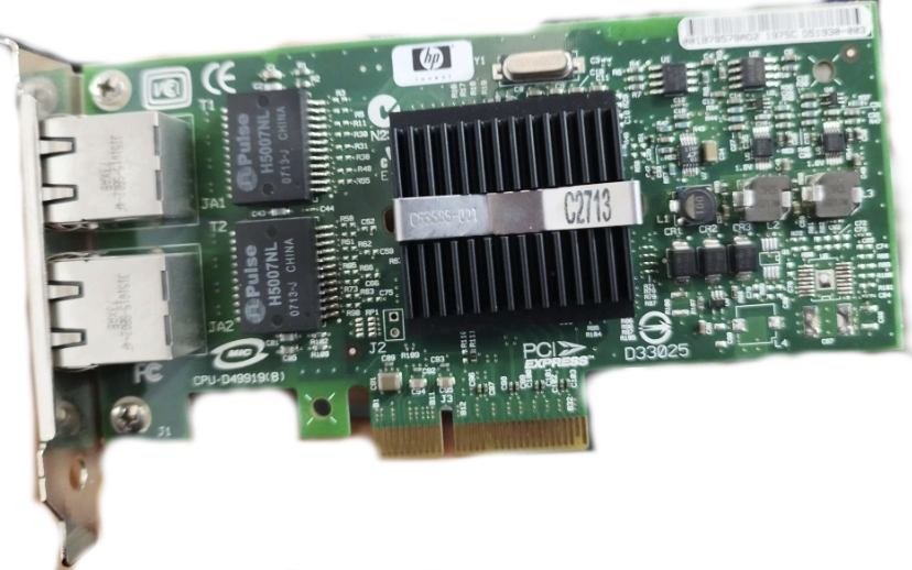 HP NC360T Dual Gigabit Port PCI-e Server Adapter HSTNS-BN16 Tested